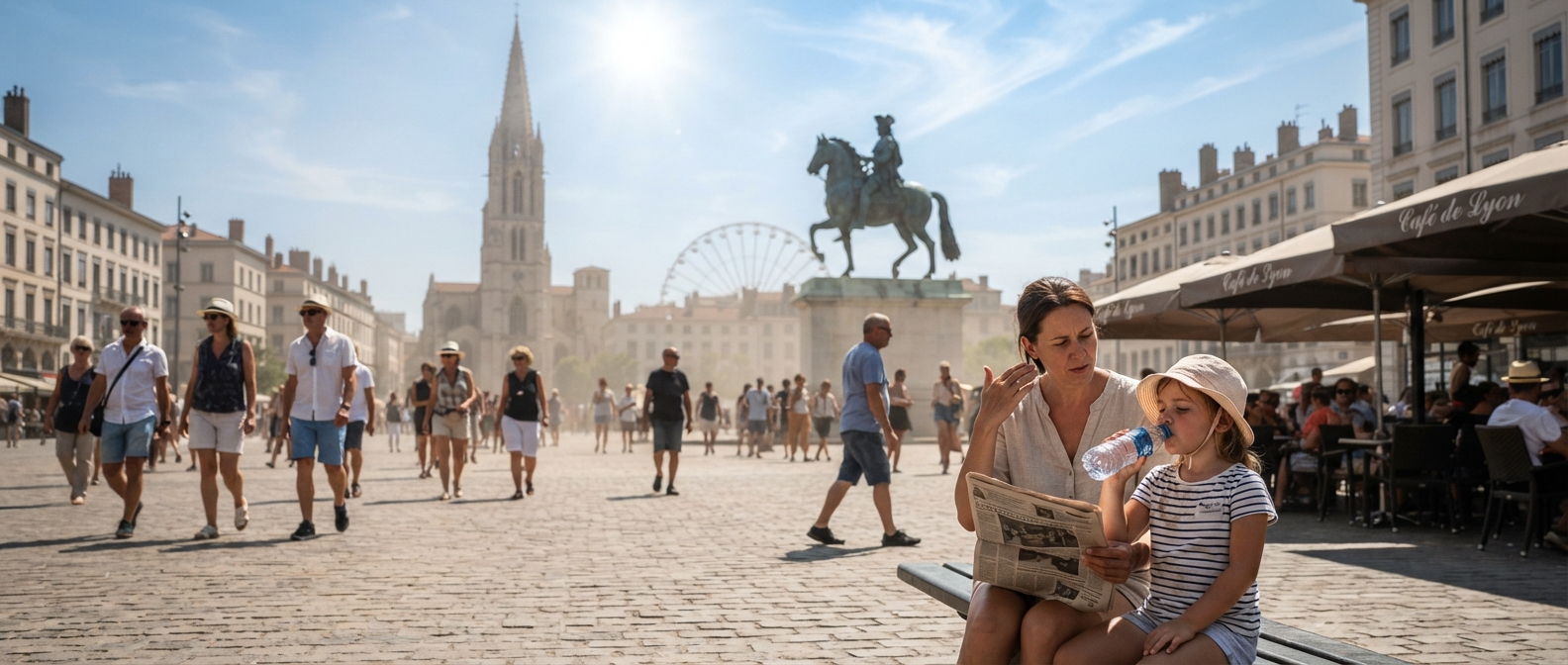 Canicule en France : 12 départements en vigilance orange ce week-end, jusqu’à 38 °C attendus