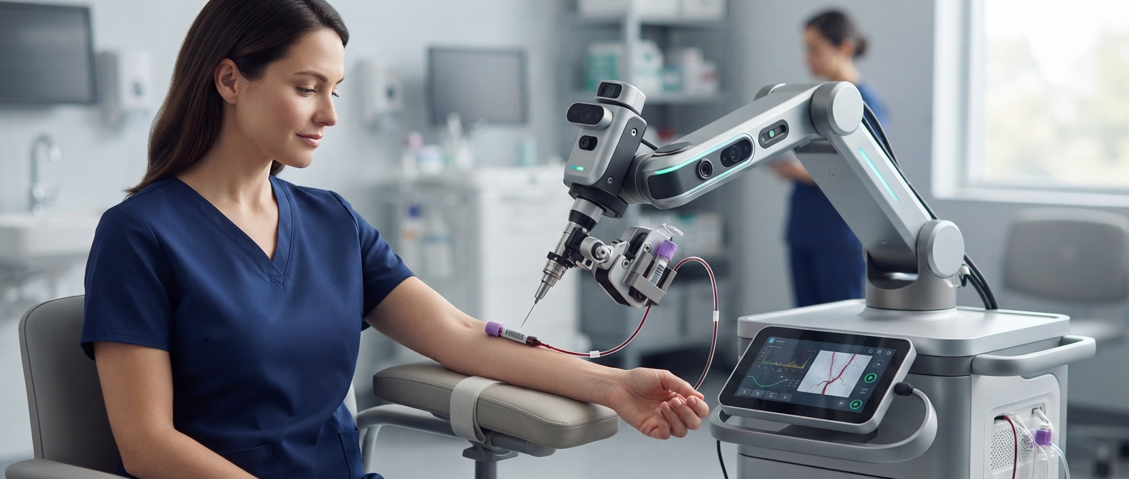 Un robot capable de faire une prise de sang tout seul : une avancée qui pourrait changer les soins