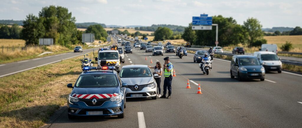 Sécurité routière : baisse des décès en juillet malgré davantage d’accidents corporels