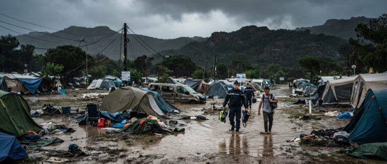 Intempéries dans le Sud-Est : camping évacué, coupures d’électricité et fortes pluies, premier bilan