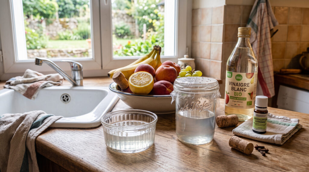 Comment se débarrasser des moucherons dans la cuisine : 8 astuces naturelles et efficaces
