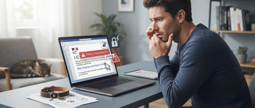 Phishing I-CAD : des propriétaires d’animaux ciblés après le piratage du fichier national