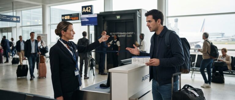 Refus d’embarquement pour surbooking : quand un passager peut exiger 600 euros d’indemnisation