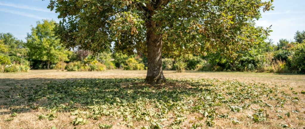 Pourquoi les arbres perdent-ils leurs feuilles en plein mois d’août ?