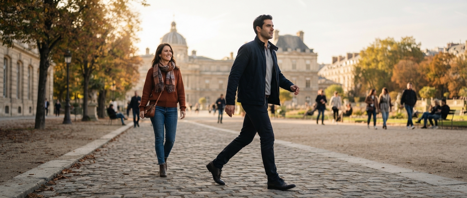 Marcher devant sa partenaire : simple habitude ou vrai signal dans le couple ?